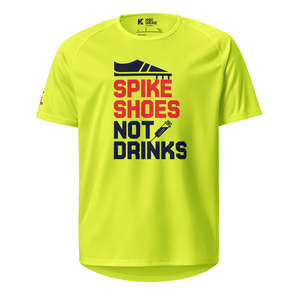 SPIKE SHOES NOT DRINKS. Large