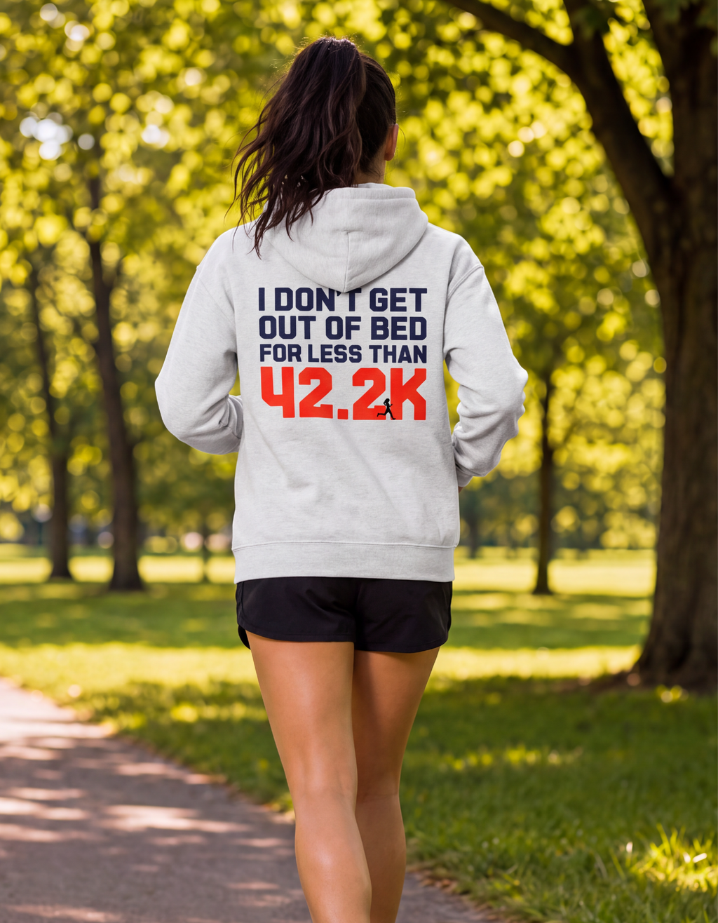 OUT OF BED 42.2K (large type) Unisex heavy blend zip hoodie