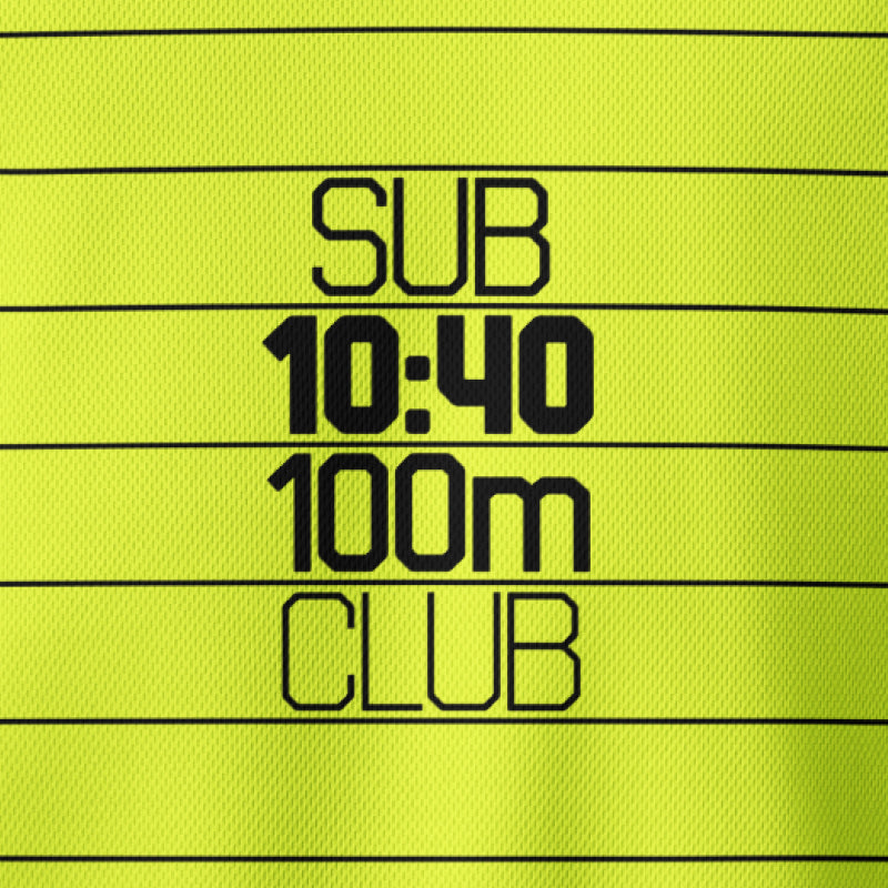 Sub 10:40 100m CLUB