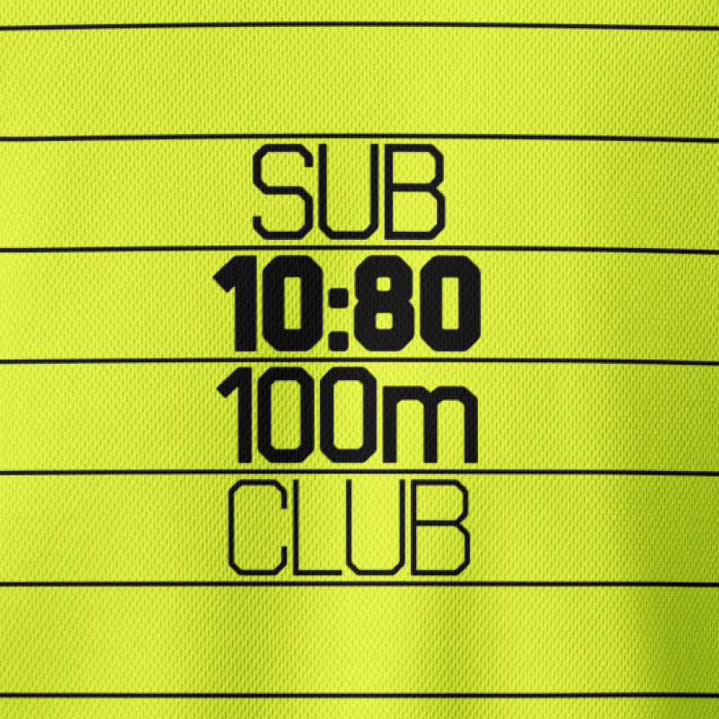 Sub 10:80 100m CLUB
