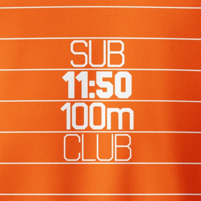 Sub 11:50 100m CLUB