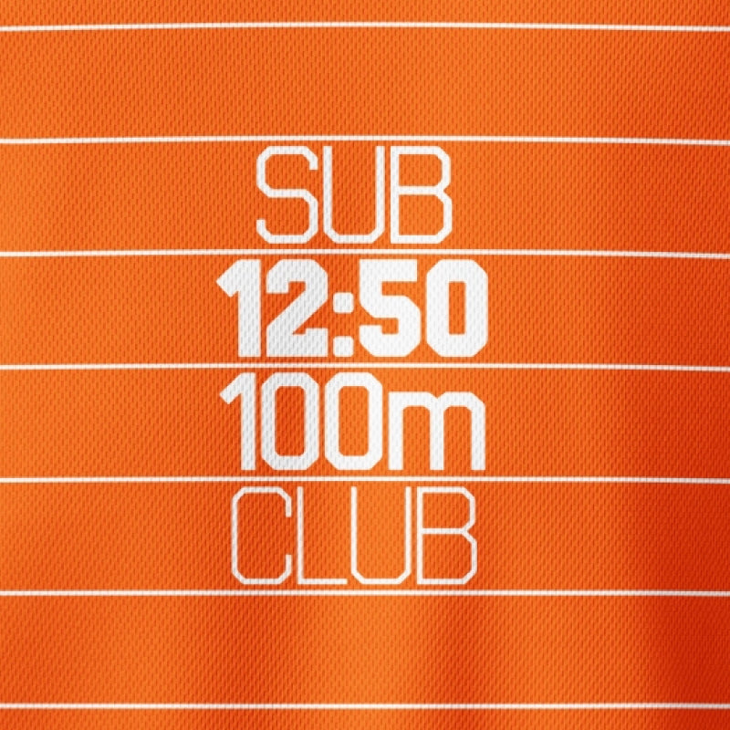 Sub 12:50 100m CLUB