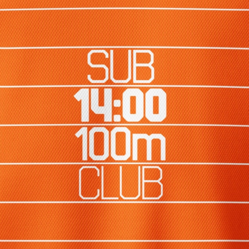 Sub 14:00 100m CLUB