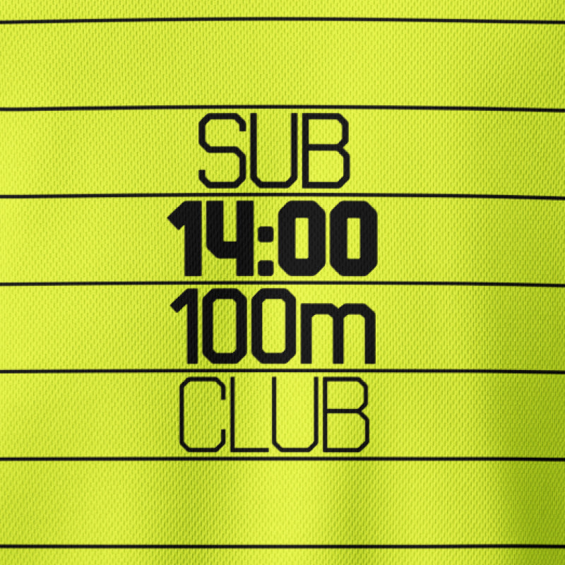 Sub 14:00 100m CLUB