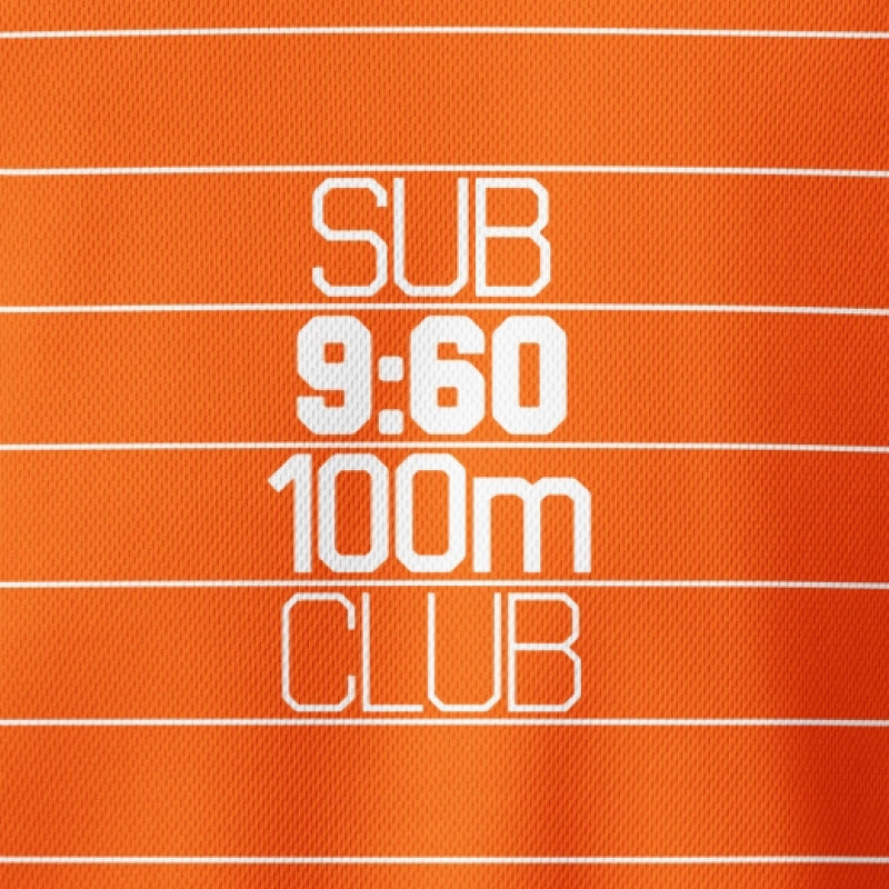 Sub 9:60 100m CLUB