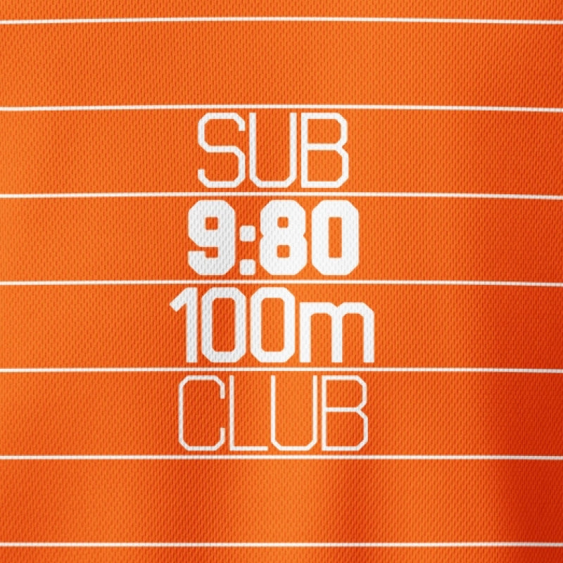 Sub 9:80 100m CLUB