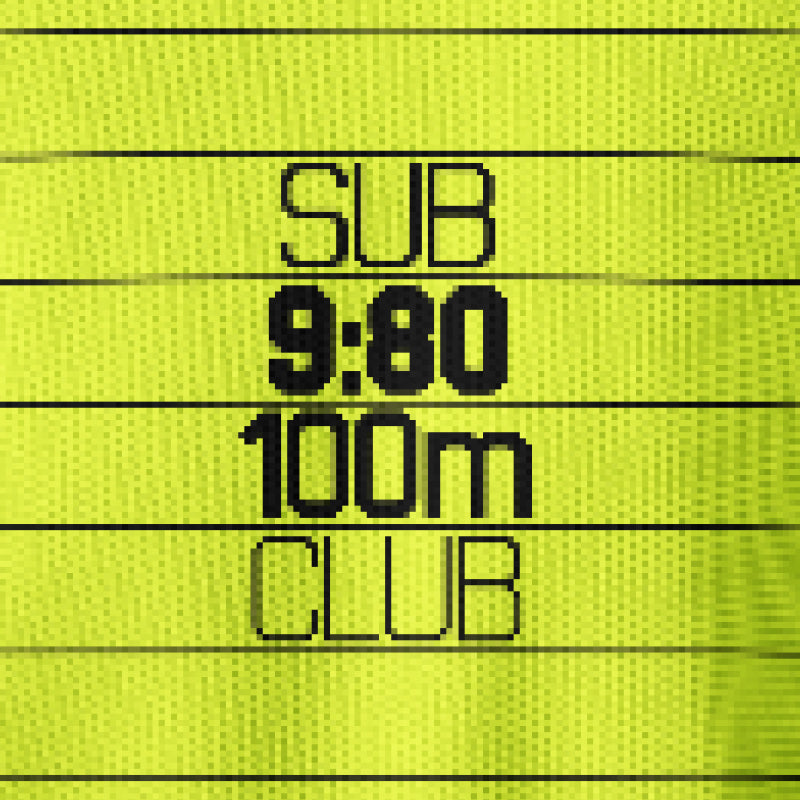 Sub 9:80 100m CLUB