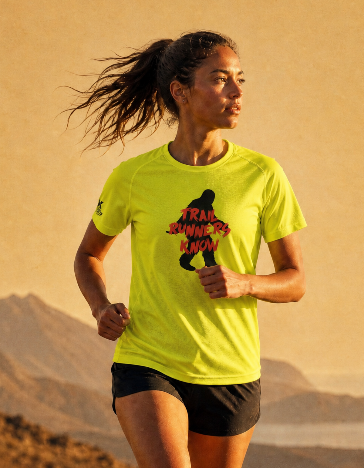 Trail runners know (Bigfoot) - Unisex sports jersey