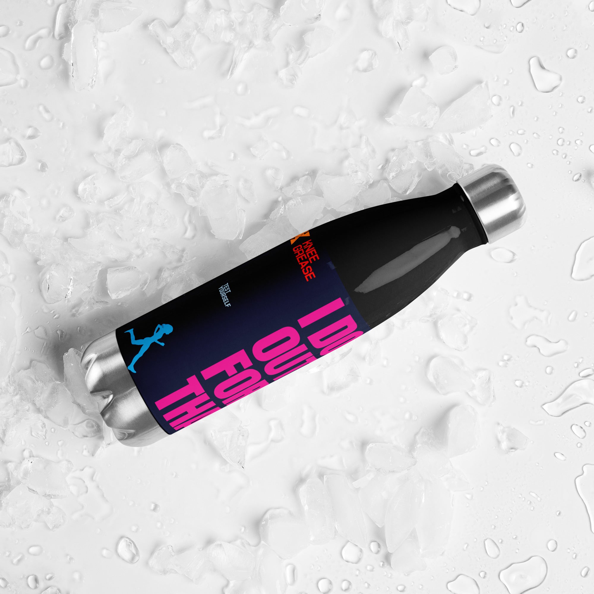 I DON'T GET OUT OF BED FOR LESS THAN 42.2K Stainless steel water bottle